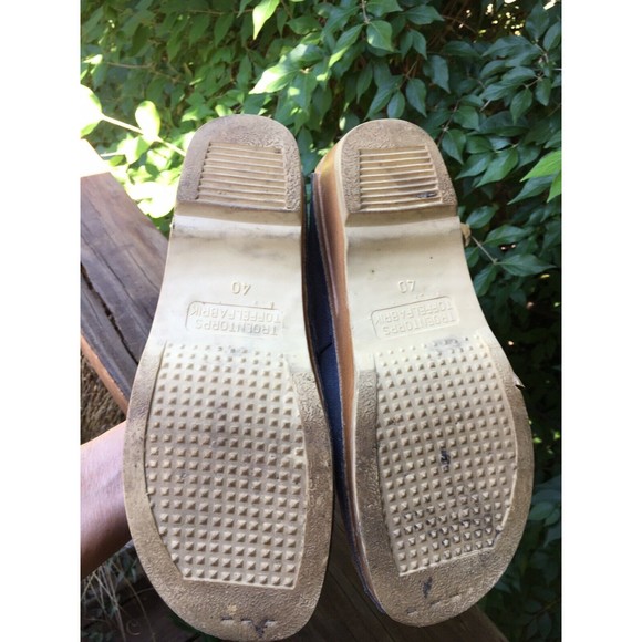 Troentorp Bastad Gray Suede Wood Clogs Sz EUR 40, US 9.5 Women’s Exc Cond Cute! - Picture 5 of 8